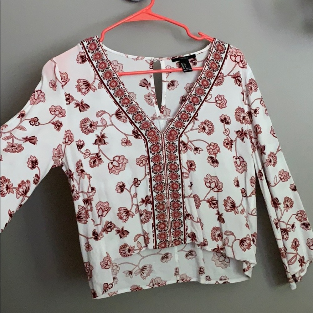 Floral Boho Blouse